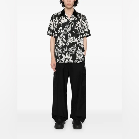KENZO Paris Logo patch cargo trousers Size XL